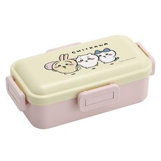 Skater 吉伊卡哇密封式便當盒, 1個, 黃色+粉色