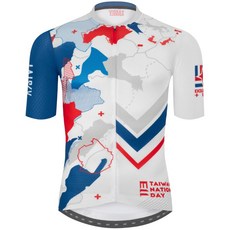 BAISKY百士奇男款空力短車衣 雙十榮耀 白2024年國慶款