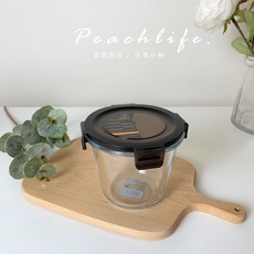 peachlife. 「台灣現貨」上班族超帥氣便當盒 保鮮盒 便當盒 湯碗 玻璃便當盒 可微波 耐熱 黑色, 詳見包裝, 詳見包裝