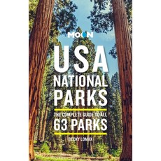 (英文圖書) Moon USA National Parks: The Complete Guide to All 63 Parks 平裝版, Moon Travel, 英文