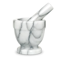 HIC 大理石花紋研磨缽+研磨棒組, 1個