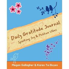 (英文圖書) Daily Gratitude Journal - Sparking Joy & Positive Vibes 平裝版, Spectrum Education, 英文