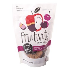 fruitivity snacks 蘋果脆片 黑櫻桃口味, 42.5g, 1包