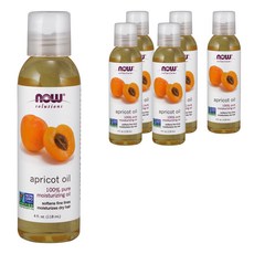 NOW Foods 杏桃核仁油, 6瓶, 118ml