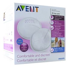 PHILIPS AVENT 新安怡 圓型防溢哺乳墊, 1盒, 30入