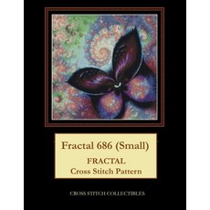(英文圖書) Fractal 686 (Small): Fractal Cross Stitch Pattern 平裝版, Independently Published, 英文