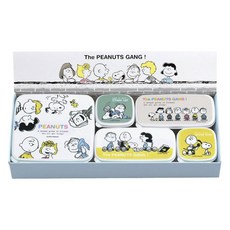 Tamahashi 史努比可微波密封保鮮盒組, 1組, 5個