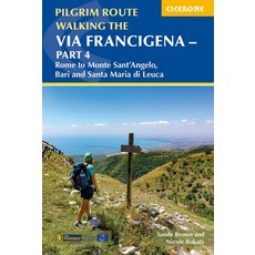 (英文圖書) Walking the Via Francigena Pilgrim Route - Part 4: Rome to Monte Sant'angelo B... 平裝版, Cicerone Press, 英文