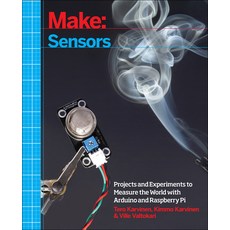 (英文圖書) Make: Sensors: Projects and Experiments to Measure the World with Arduino and Raspberry Pi 平裝版, Make Community, LLC, 英文