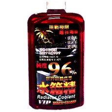 黑蜘蛛 紅色96%水箱精 1000ml - 高效能汽車冷卻液 防鏽防腐蝕 適用多種車型, 1個, 所有燃料類型