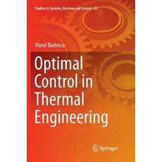 (英文圖書) Optimal Control in Thermal Engineering 平裝版, Springer, 英文