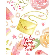 Fashion trends coloring book 平裝版, Cristina Dovan, 英文