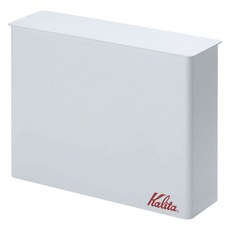 Kalita 101/102扇形濾紙盒含蓋, 1個, 白色