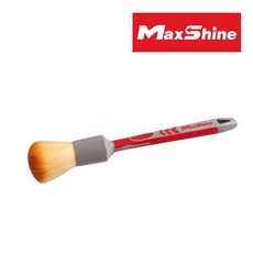 MaxShine細節刷(塑膠柄-超細毛) 洗車刷 鋼圈刷 門框刷 內裝刷 汽車美容 洗車, 灰紅色, 1捲