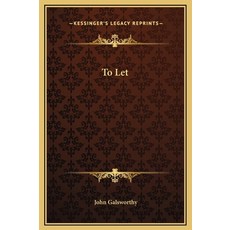 (英文圖書) To Let 精裝版, Kessinger Publishing, 英文