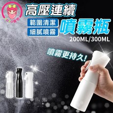 高壓連續霧化噴霧瓶, 白色