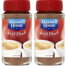 Maxwell House 麥斯威爾 口感滑順即溶咖啡粉, 100g, 2個, 1入