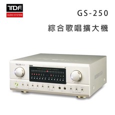 TDF GS-250 數位智慧綜合擴大機，專業卡拉OK音響設備，多音源輸入，家庭娛樂首選