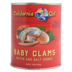 CALIFORNIA GIRL 小蛤蠣罐頭, 1罐, 794g