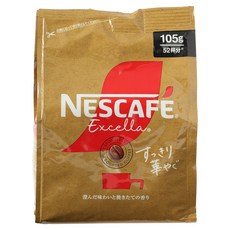 NESCAFE 雀巢咖啡 Excella清爽華麗即溶咖啡, 105g, 1個, 1入