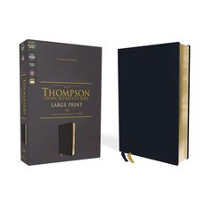 (英文圖書) Nasb Thompson Chain-Reference Bible Large Print Leathersoft Navy 1995 Text Red Letter ... Imitation Leather, Zondervan, 英文, 仿皮