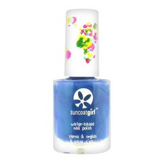 Suncoat 女孩水性指甲油, 1個, 美人魚藍