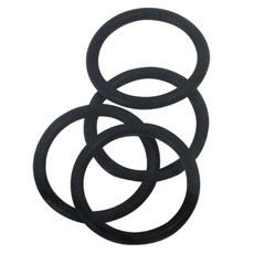 MARINELAND 備件 O 型圈 QK 圓盤閥 STD Magnum 水族箱用品, 4件