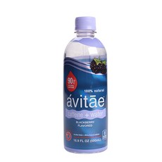 AVITAE 含咖啡因黑莓味風味水, 500ml, 1個