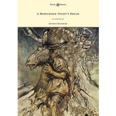 (英文圖書)A Midsummer-Night's Dream - Illustrated by Arthur Rackham 精裝版, Pook Press, 英文