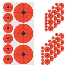 Birchwood Casey 目標點, 10片, 紅+黑