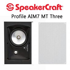 SpeakerCraft Profile AIM7 MT Three 方形崁頂/嵌入式喇叭/1對(無邊框網罩設計)