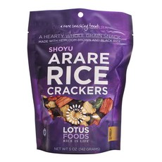 LOTUS FOODS 綜合米菓 醬油味, 1包, 142g