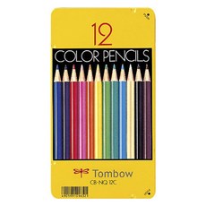 Tombow 蜻蜓牌 彩色鉛筆 CB-NQ, 1個, 12個