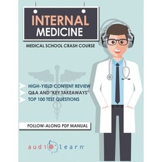 (英文圖書) Internal Medicine - Medical School Crash Course 平裝版, Independently Published, 英文
