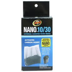 ZOO MED 納米10/30活性碳插入材料, 1個
