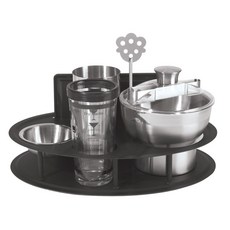 OGGI 調酒用具 8款組, 1個, 不銹鋼+黑色