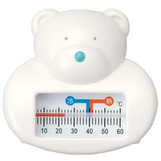 Nac Nac 寶寶沐浴水溫計 小熊/獨角獸 溫水/室溫兩用, White