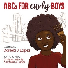 (英文圖書)ABCs for Curly Boys 精裝版, Daniela J. Lopez, 英文