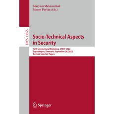 (英文圖書) Socio-Technical Aspects in Security and Trust: 12th International Workshop Sta... 平裝版, Springer, 英文