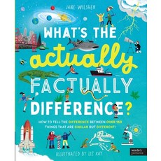 (英文圖書)What's the Actually Factually Difference?: How to Tell the Difference Between Ov... 精裝版, Words & Pictures, 英文