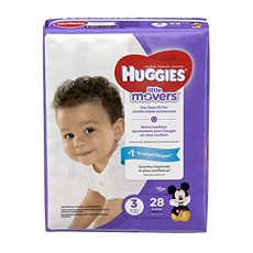 HUGGIES 好奇 迪士尼印花黏貼型尿布, 第3階段, 28片