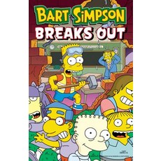 (英文圖書) Bart Simpson Breaks Out 平裝版, Harper Paperbacks, 英文