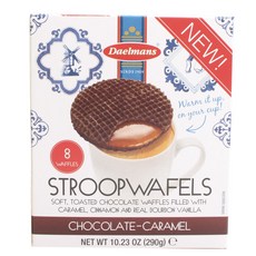 Delman's Stroop Waffle 巧克力焦糖, 1個, 290克