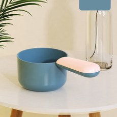 寵星球 派可為寵物拼色食物杓 PAKEWAY 飼料勺 寵物飼料勺 貓飼料勺 飼料鏟 寵物飼料鏟 食物勺, 粉拼藍