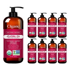 Cliganic 荷荷巴油, 9瓶, 480ml