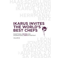 (英文圖書) Ikarus Invites the World's Best Chefs: Exceptional Recipes and International Chefs in Portrai... 精裝版, Benevento, 英文
