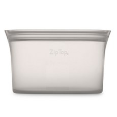 ZipTop 食物夾鏈密封袋, Gray, 1入
