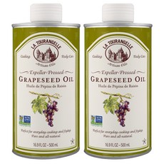 LA TOURANGELLE 素食葡萄籽油, 2個, 500ml