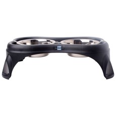 OurPets 這款餐具狗餐桌 10.2cm, 1個, 黑色的