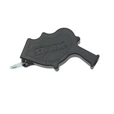 STORM 大風暴哨 裁判哨子 高穿透力 輕巧便攜 耐用材質 球類運動適用, 黑 (W1101)